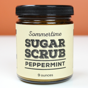 Peppermint Sugar Scrub 9 oz